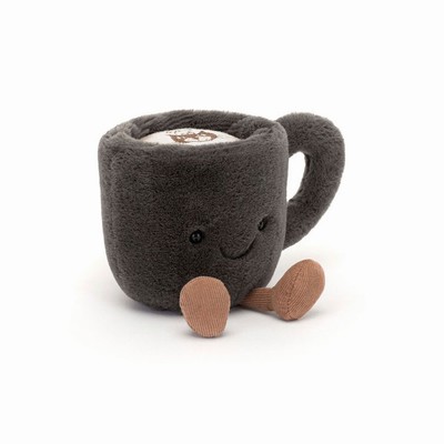 Jellycat Coffee Cup USA | 83502TFEZ